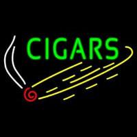 Green Cigars Neonkyltti