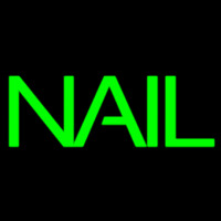 Green Double Stroke Nail Neonkyltti