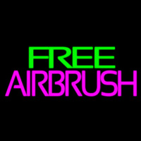 Green Free Pink Airbrush Neonkyltti