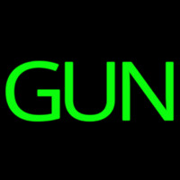 Green Gun Neonkyltti