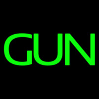 Green Gun Neonkyltti