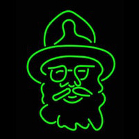 Green Man Logo Neonkyltti