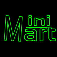 Green Mini Mart Neonkyltti