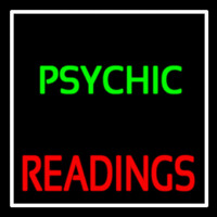 Green Psychic Red Readings With White Border Neonkyltti
