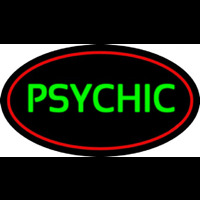 Green Psychic With Red Border Neonkyltti