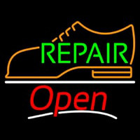 Green Repair Orange Shoe Logo Open Neonkyltti
