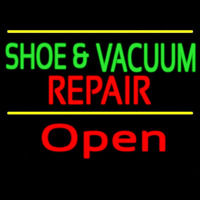 Green Shoe And Vacuum Red Repair Open Neonkyltti