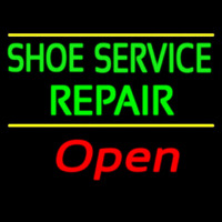 Green Shoe Service Repair Open Neonkyltti
