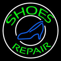 Green Shoes Repair Blue Sandal Neonkyltti