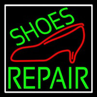 Green Shoes Repair Red Sandal Neonkyltti