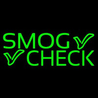 Green Smog Check Neonkyltti