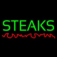 Green Steaks Neonkyltti