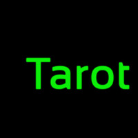 Green Tarot Neonkyltti