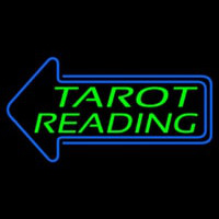 Green Tarot Reading With Blue Arrow Neonkyltti