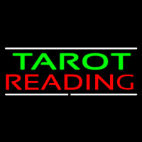 Green Tarot Red Reading And White Line Neonkyltti