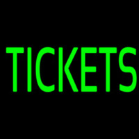 Green Tickets Block Neonkyltti