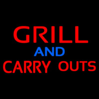 Grill And Carry Outs Neonkyltti