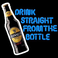 Guinness Bottole Beer Sign Neonkyltti