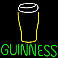 Guinness Glass 2 Beer Sign Neonkyltti