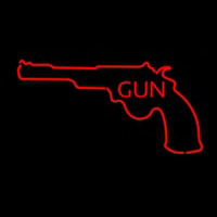 Gun With Logo Neonkyltti