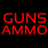 Guns Ammo Neonkyltti