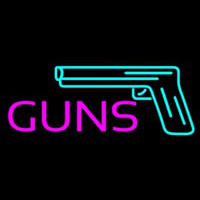 Guns Logo Neonkyltti