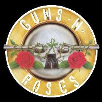 Guns N Roses Ever Time Rock Band Neonkyltti