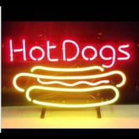 HOT DOGS Neonkyltti