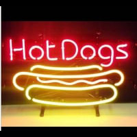 HOT DOGS Neonkyltti