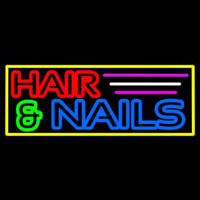 Hair And Nails Double Stroke Neonkyltti