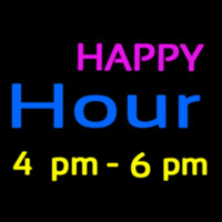 Happy Hour Neonkyltti