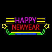 Happy New Year Logo 2 Neonkyltti