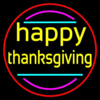 Happy Thanksgiving 1 Neonkyltti