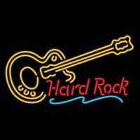 Hard ROCK LIVE MUSIC Guitar Party Neonkyltti