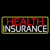 Health Insurance With Yellow Border Neonkyltti