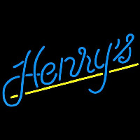 Henrys Dark Beer Sign Neonkyltti