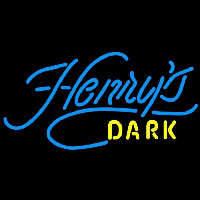 Henrys Dark Beer Sign Neonkyltti