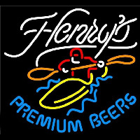 Henrys Premium Beers Beer Sign Neonkyltti