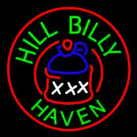Hill Billy Haven Neonkyltti