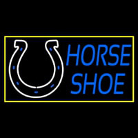 Horse Shoe Logo With Border Neonkyltti