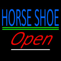 Horseshoe Open Neonkyltti