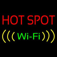 Hot Spot Wifi Neonkyltti