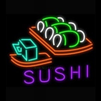 Hot Sushi Neonkyltti