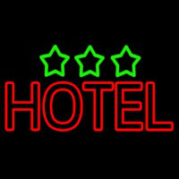 Hotel With Stars Neonkyltti