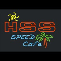 Hss Speed Cafe Neonkyltti