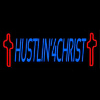 Hustlin 4 Christ Neonkyltti