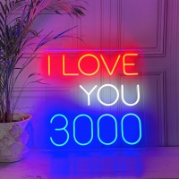 I Love You 3000 Neonkyltti