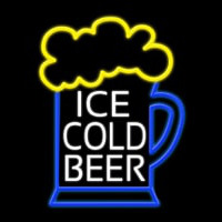 Ice Cold Beer Neonkyltti