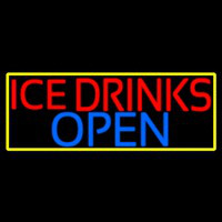 Ice Cold Drinks Open Neonkyltti