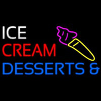 Ice Cream And Desserts Neonkyltti